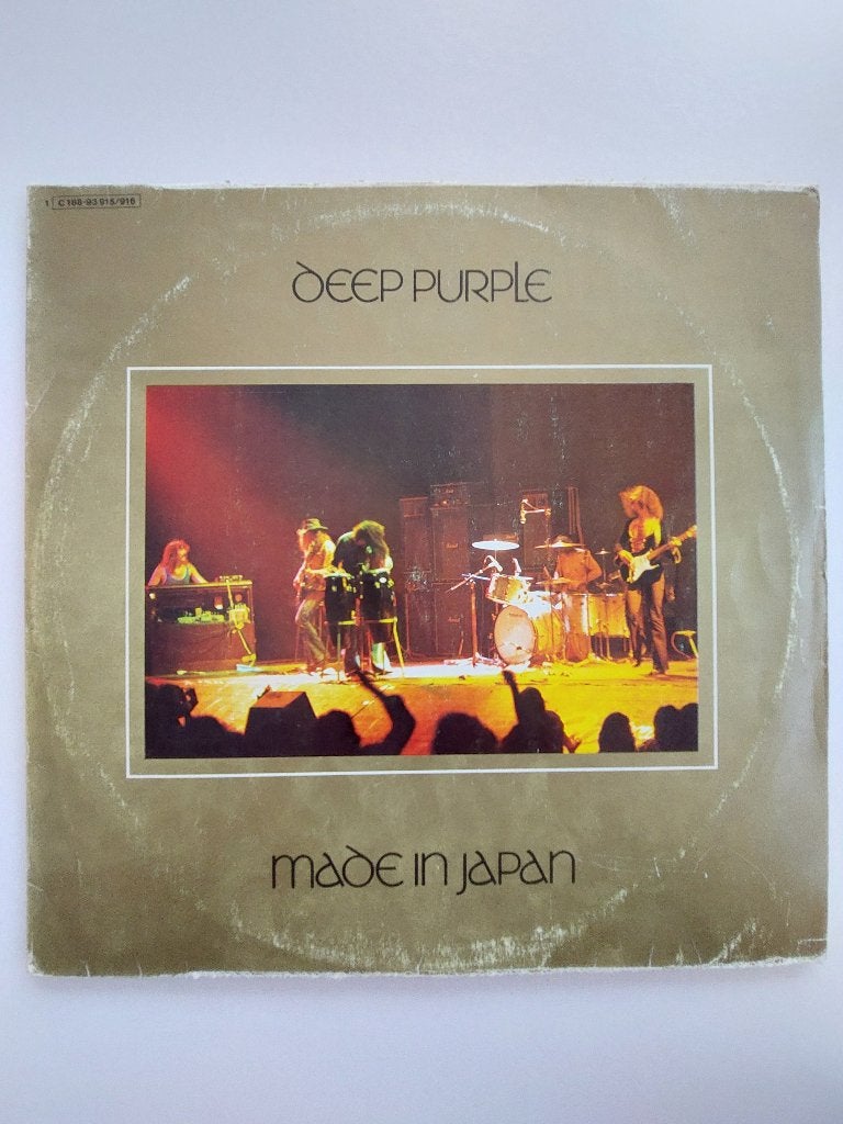Deep Purple - Made In Japan (1972 - Live Dubbel Lp), LP, Dubbel-LP, Gebruikt, Ophalen of Verzenden