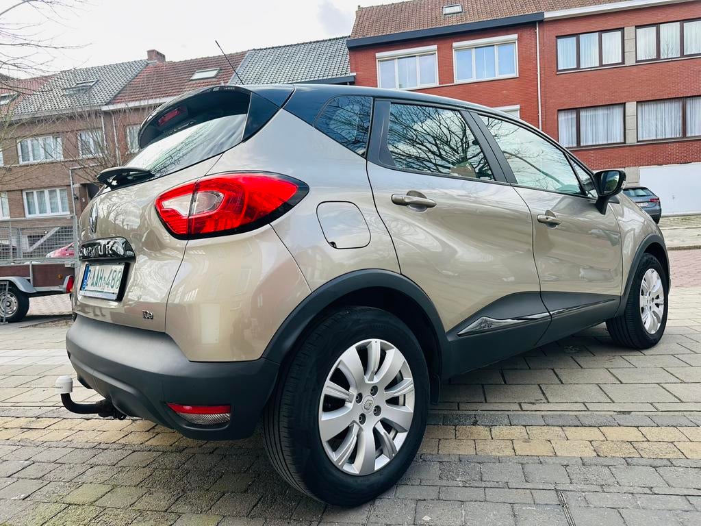 RENAULT CAPTUR 0.9TCE BENZINE AIRCO GPS 6450€, Voorwielaandrijving, Stof, Start-stop-systeem, Beige