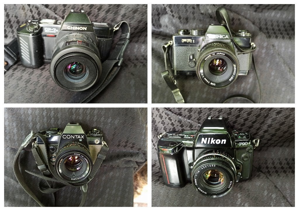 caméras analogiques pour 35 mm n/b ou couleur, TV, Hi-fi & Vidéo, Enlèvement ou Envoi, Utilisé, Reflex miroir, Autres Marques