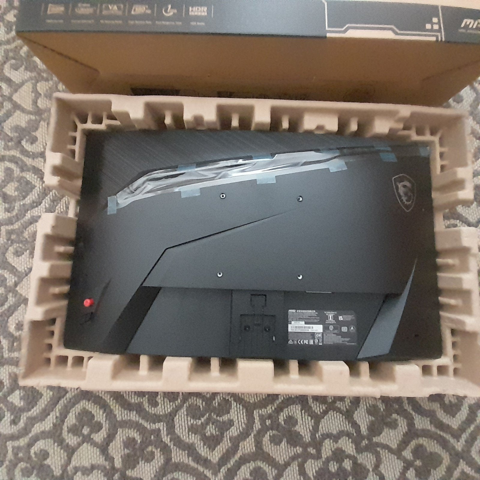 MSI MAG 242C monitor., Computers en Software, Videokaarten, Ophalen of Verzenden