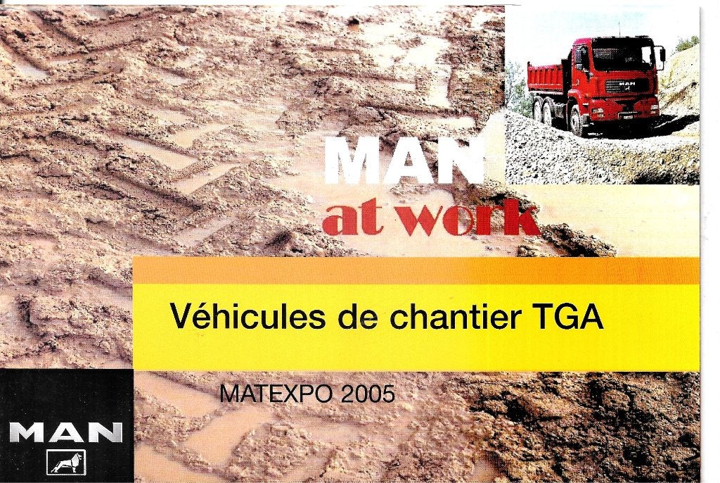 MAN TGA werfwagens,  2005, Boeken, Auto's | Folders en Tijdschriften, Ophalen of Verzenden, Zo goed als nieuw, Overige merken