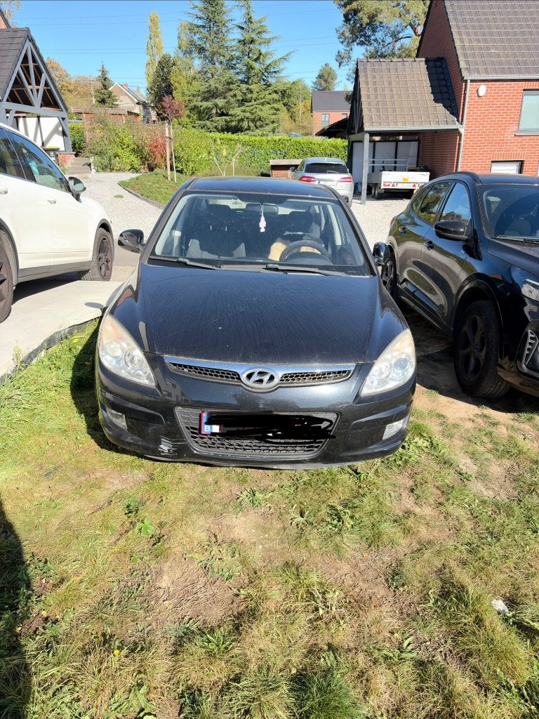 Hyundai i30, Auto's, Voorwielaandrijving, Euro 5, Stof, Zwart