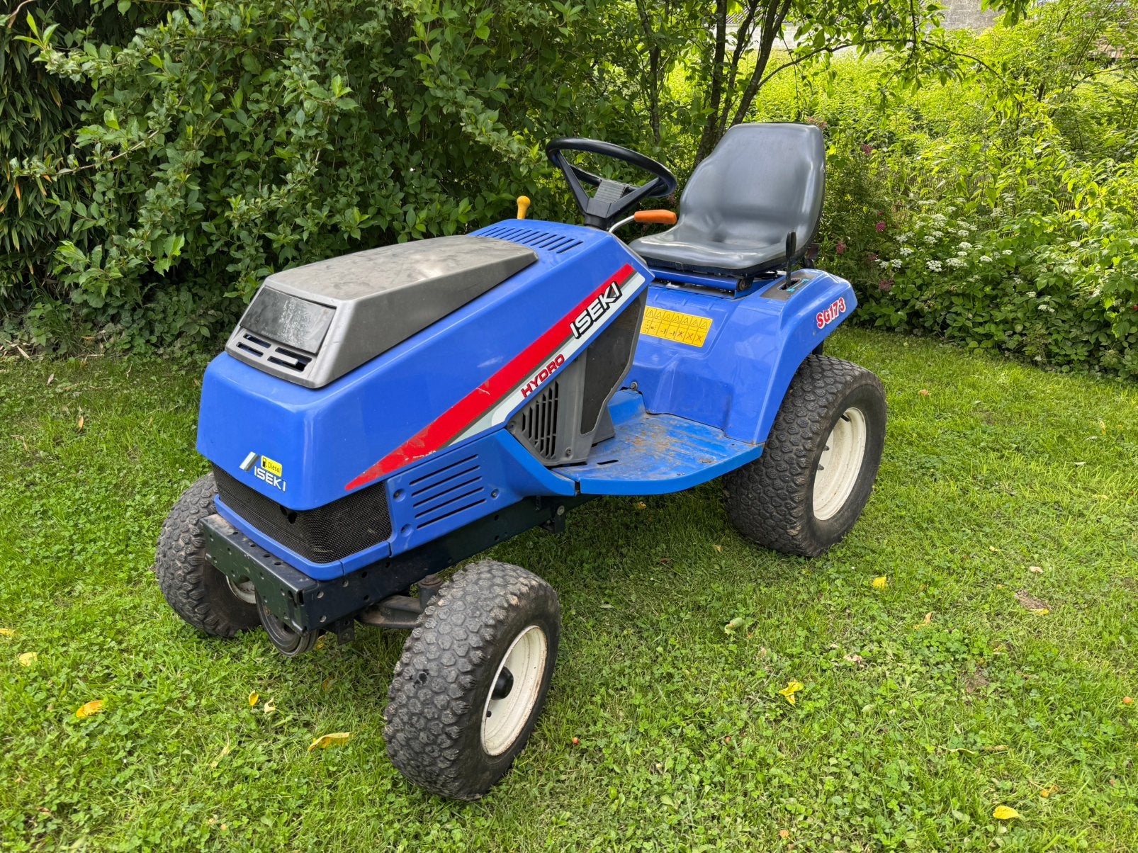 Tracteur ISEKI SG173, Jardin & Terrasse, Tondeuses autoportées, Enlèvement