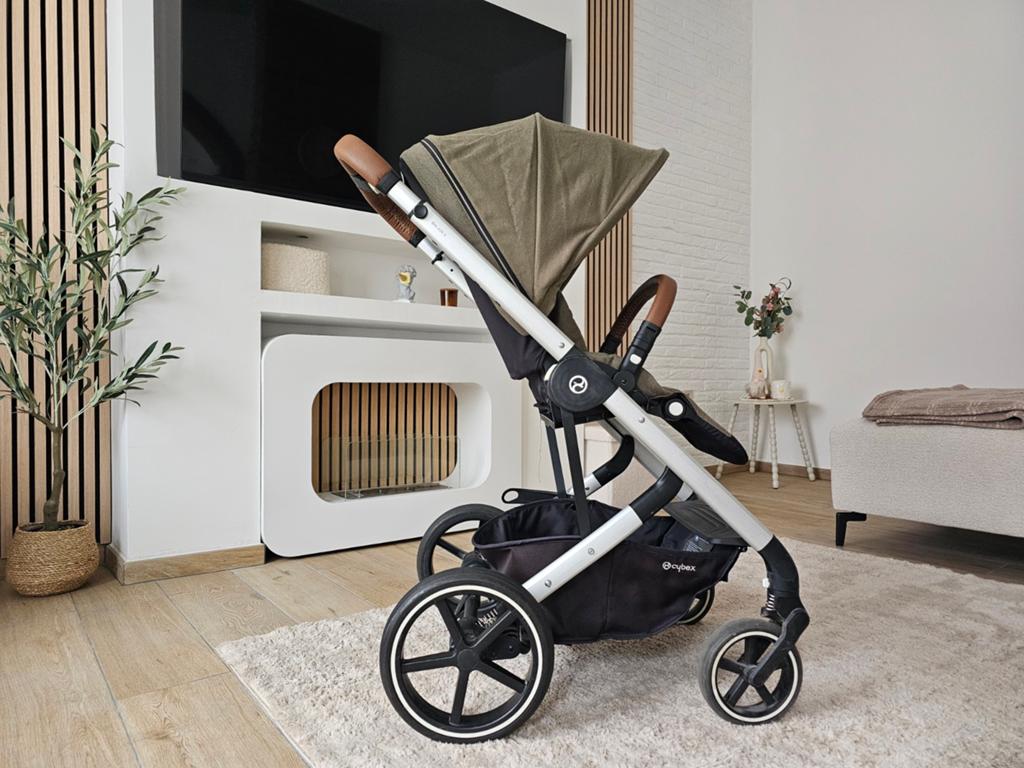 Poussette Cybex Balios S Lux, Kinderen en Baby's, Gebruikt, Kinderwagen, Verstelbare duwstang