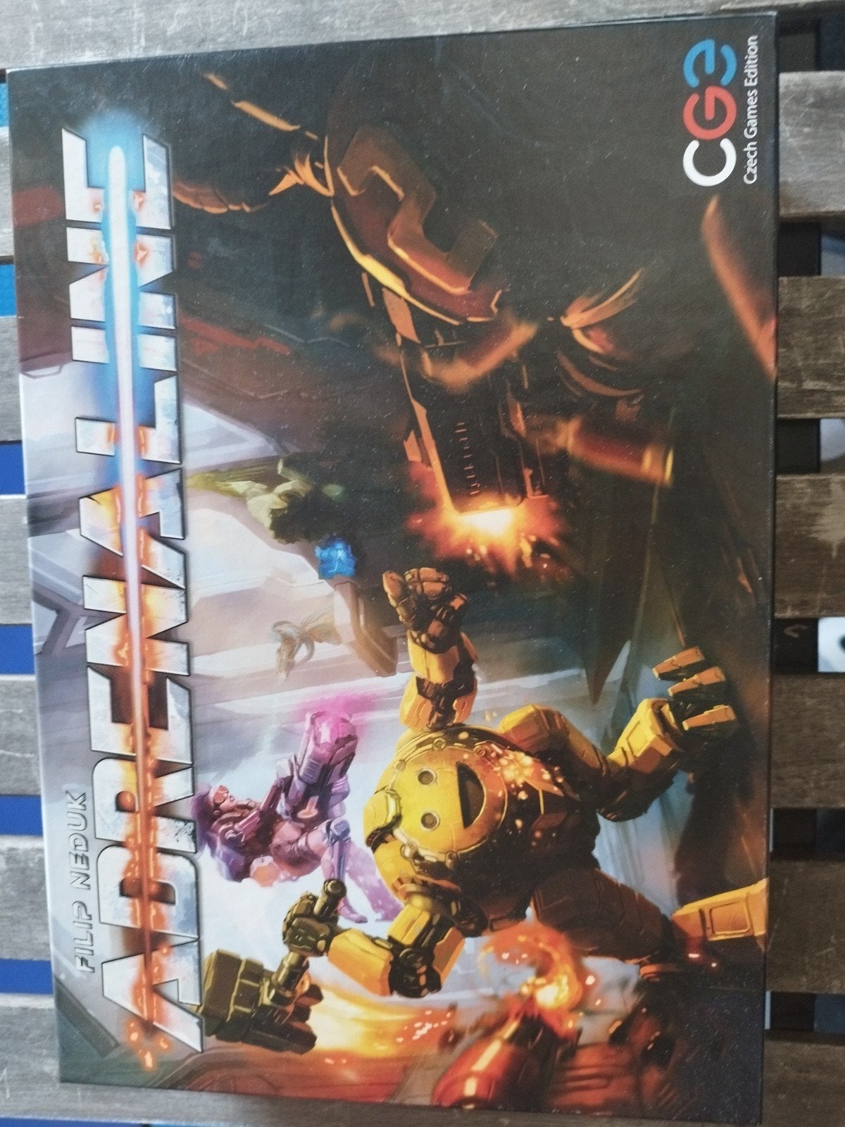 Bordspel Adrenaline, Ophalen