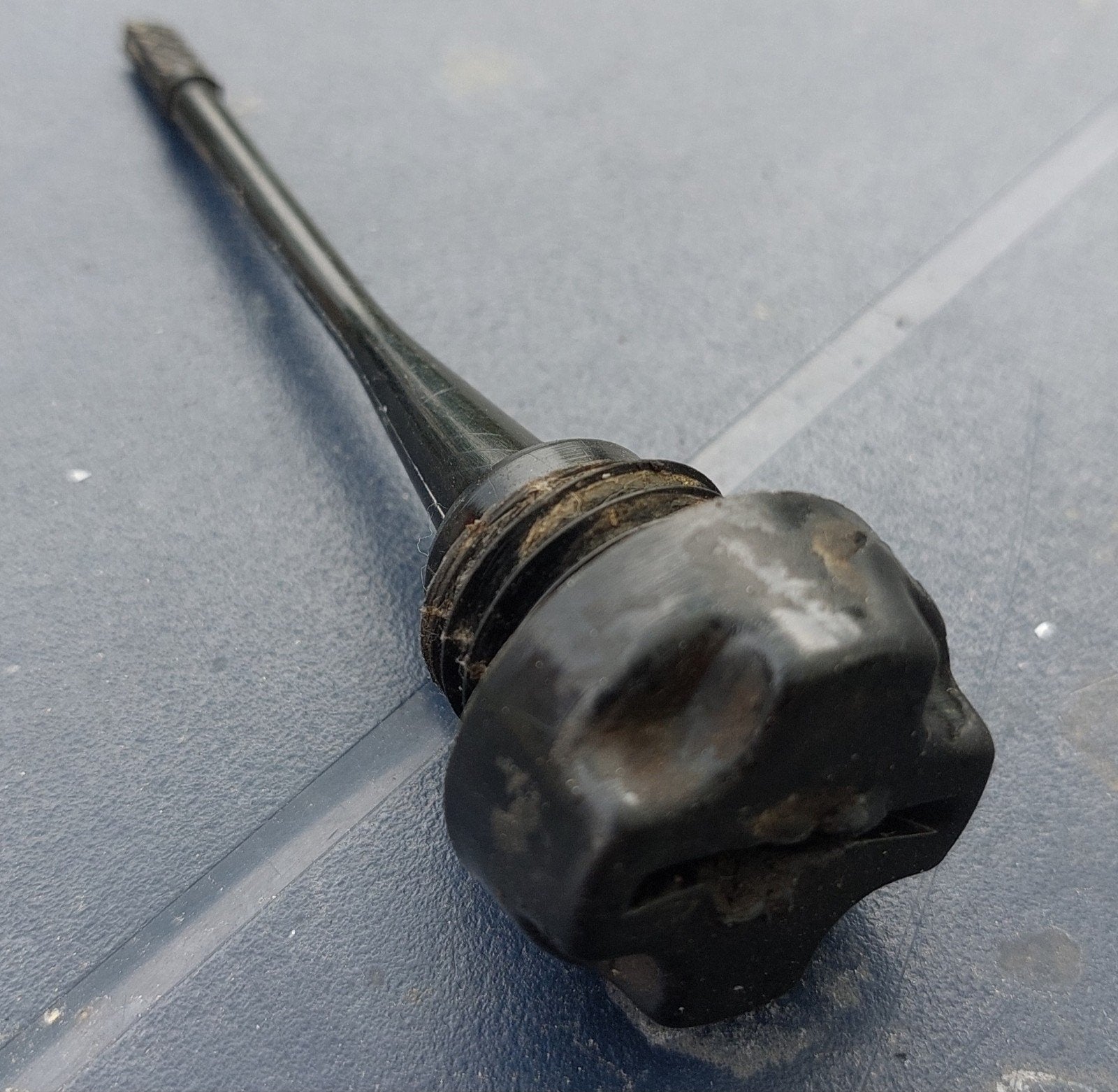 Originele Yamaha DT 125 MX 2A8 motoroliemeter, Ophalen of Verzenden, Gebruikt