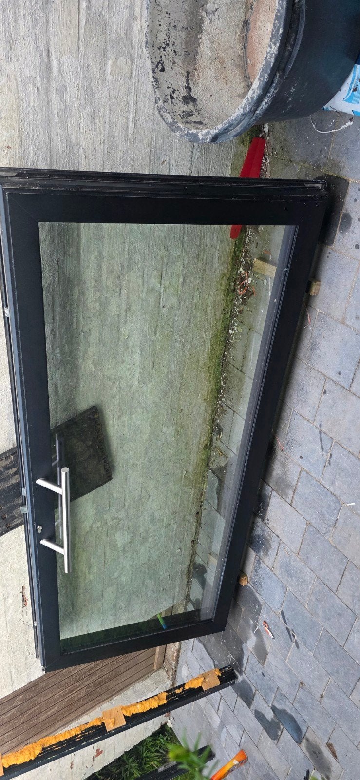Reynaers voordeur aluminium, Doe-het-zelf en Bouw, Raamkozijnen en Schuifdeuren, Aluminium, Ophalen