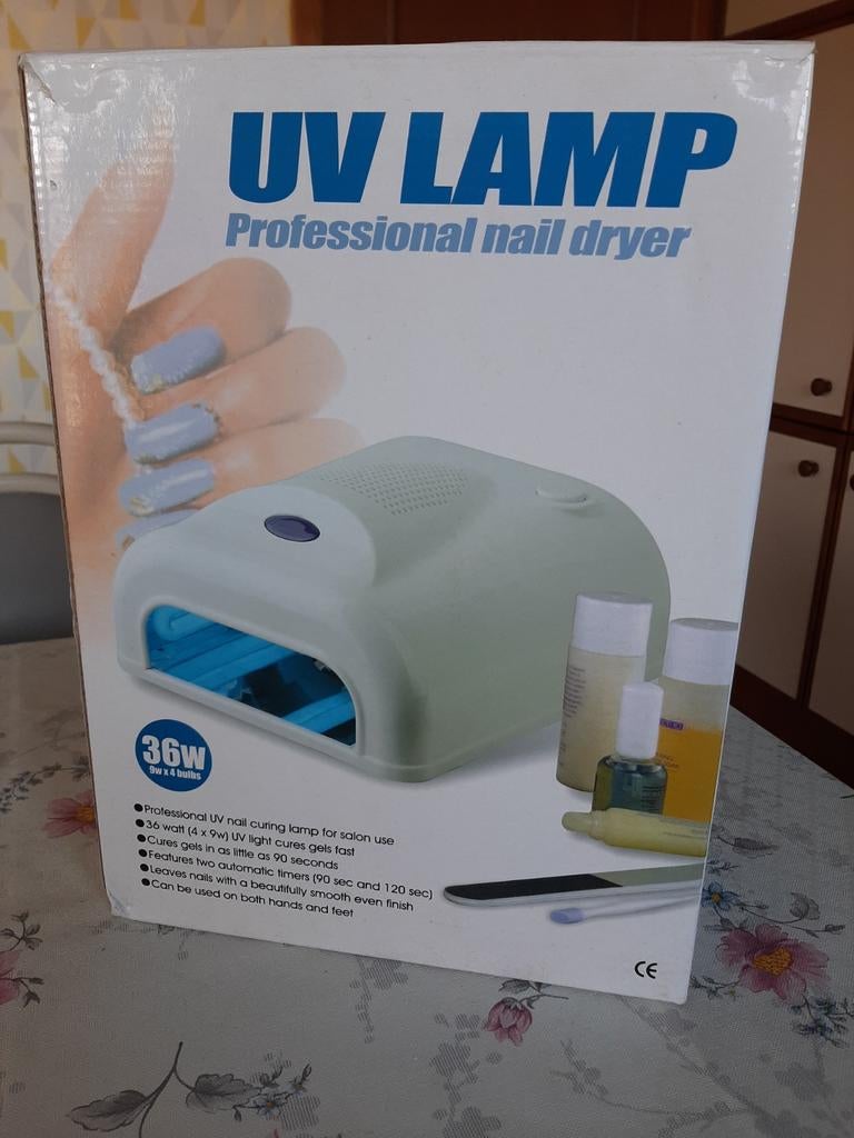 Uv nagellamp, Ophalen