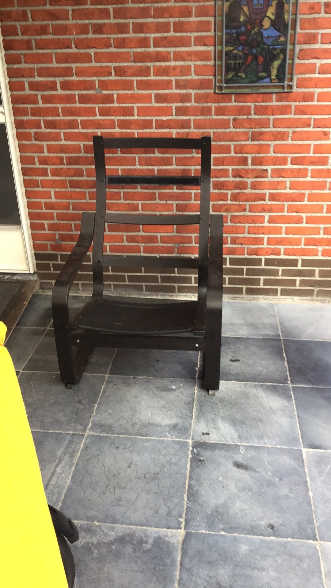 Moderne stoel, Ophalen, Zo goed als nieuw, Stof