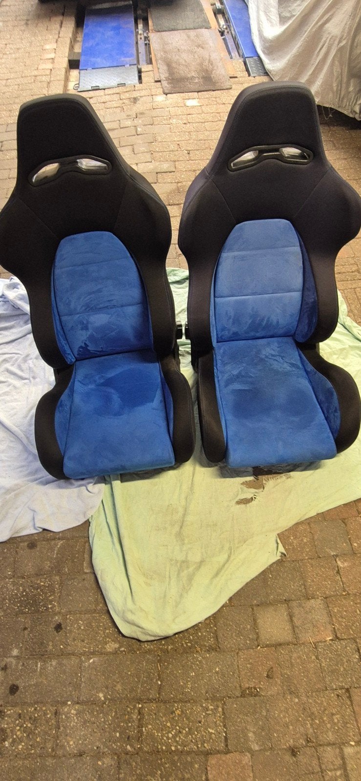 2x autostoelen, Ophalen, Gebruikt, Ford