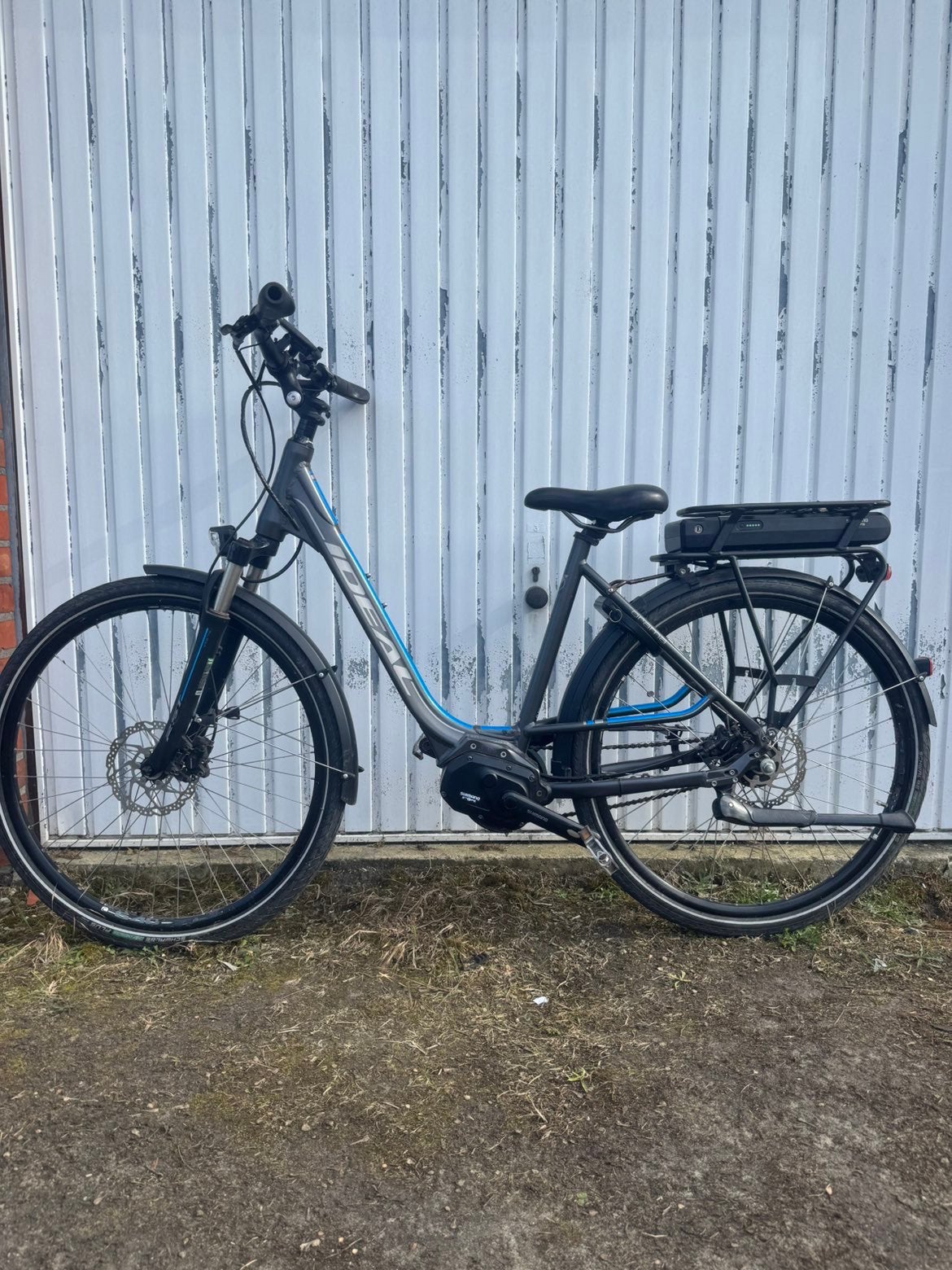IDEAL ELEKTRISCH FIETS MET SHIMANO MIDDENMOTOR, Fietsen en Brommers, Ophalen, Zo goed als nieuw