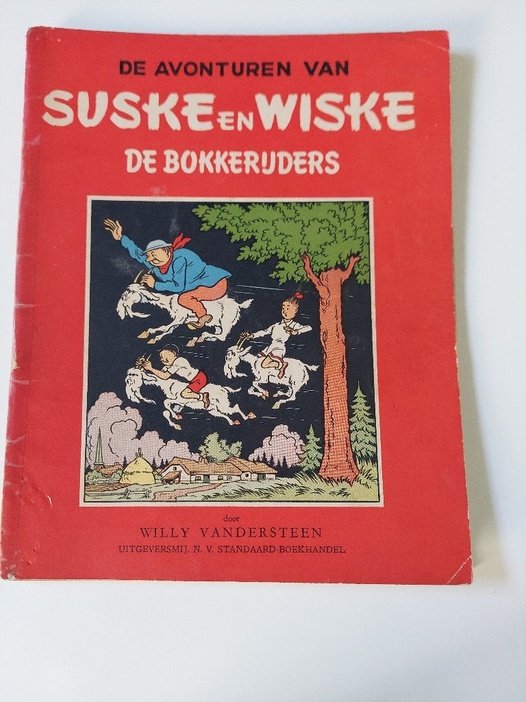 Suske en Wiske Nr26 1st Druk 1956, Gelezen, Willy Vandersteen, Eén stripboek, Ophalen of Verzenden