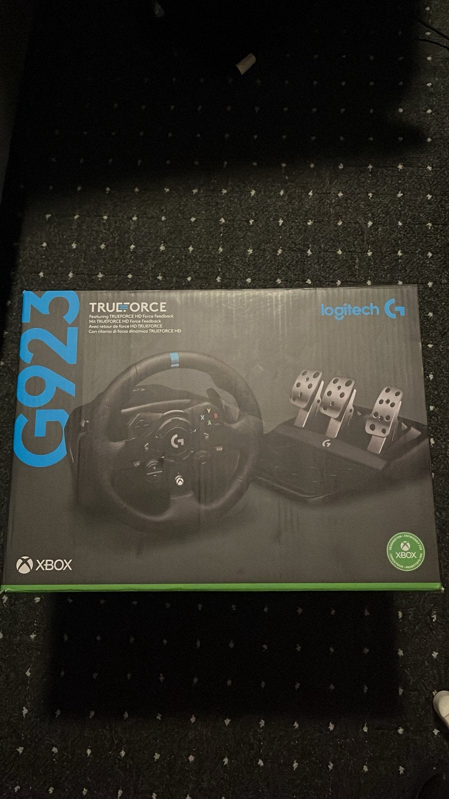 Volant Logitech G923 + pédales – Excellent état, Enlèvement, Comme neuf