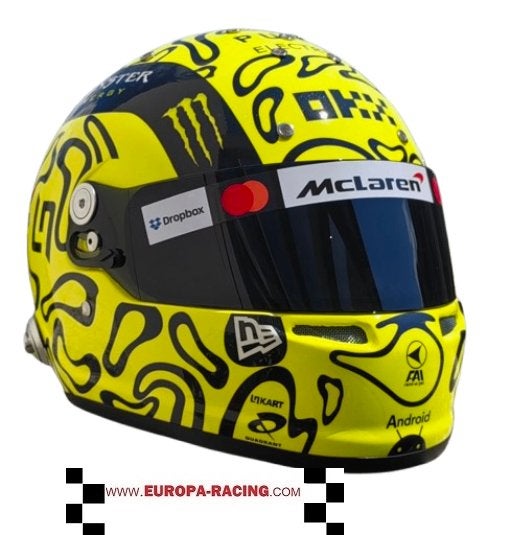 Casque Lando Norris version 2026 pour fan/kart !, Envoi, Neuf