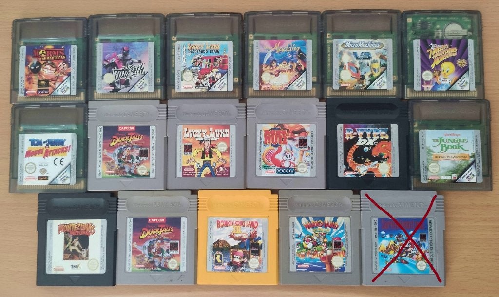 15 game boy/color games*, Ophalen of Verzenden