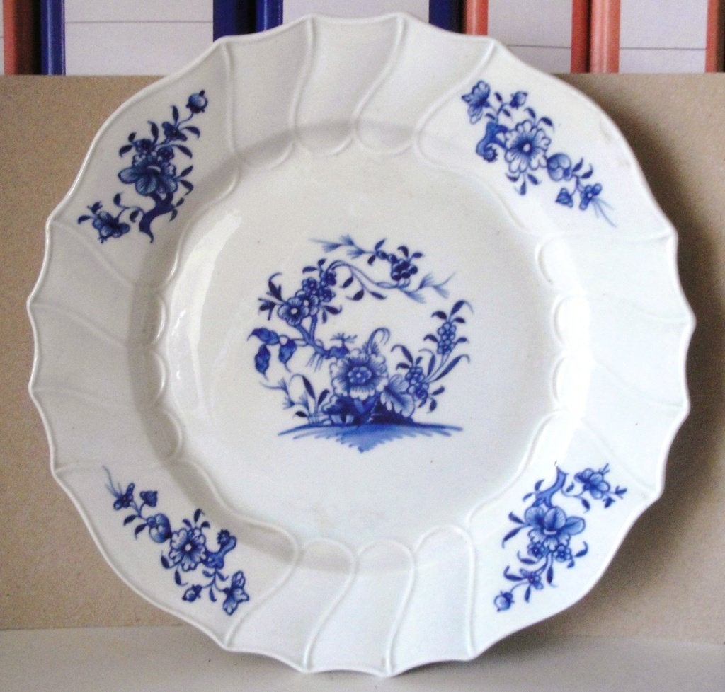 ASSIETTE PORCELAINE de TOURNAI décor "RONDA"7, Enlèvement