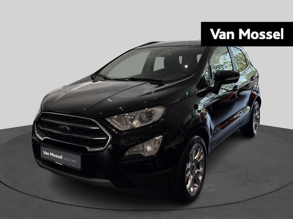 Ford Ecosport 1.0i EcoBoost 92kW Titanium, Auto's, Stof, Gebruikt, Ecosport, Zwart