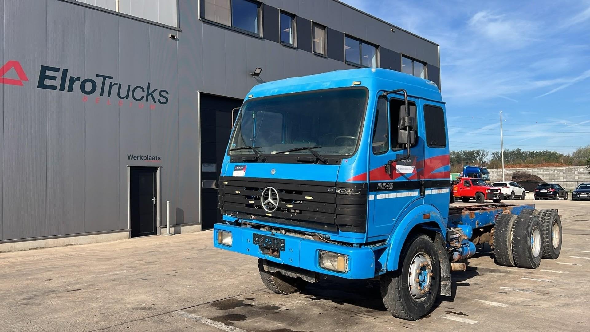Mercedes-Benz Actros 2648 (V8 AVEC 2X TURBO / LAMES / BOITE, Euro 2, Achterwielaandrijving, Overige kleuren, Mercedes-Benz