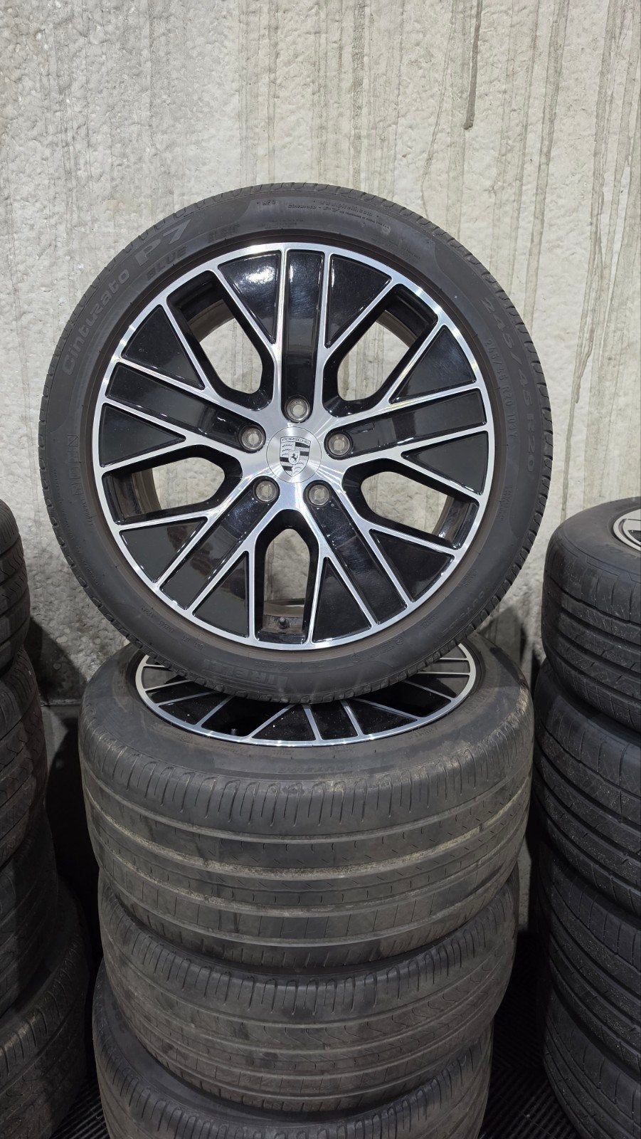 Porsche Taycan Aero Velgen, Ophalen of Verzenden, Velg(en)