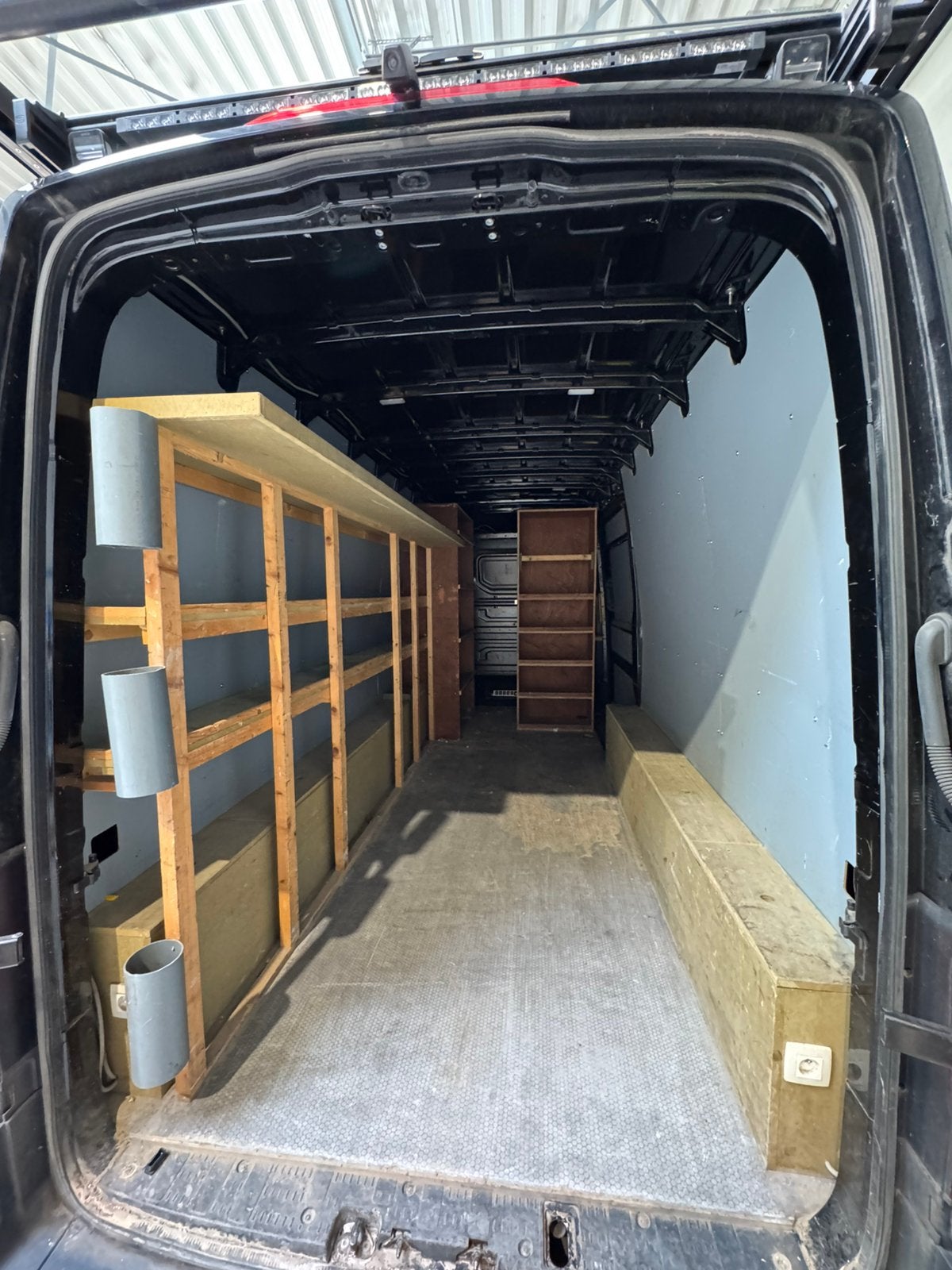 Bedrijfswageninrichting hout, Autos : Divers, Enlèvement, Utilisé