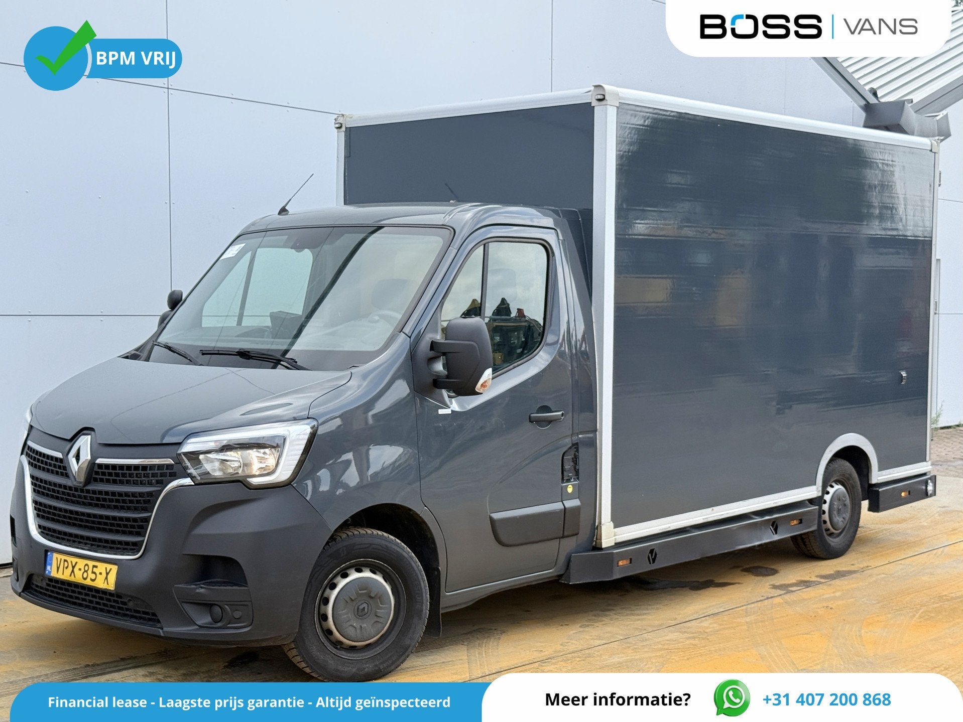 Renault Master Plancher T35 2.3 DCI 150PK Lowliner Bakwagen, Gebruikt, 4 cilinders, Renault, 2500 kg