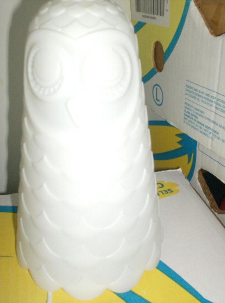 mooie lamp uil, Ophalen of Verzenden, Zo goed als nieuw