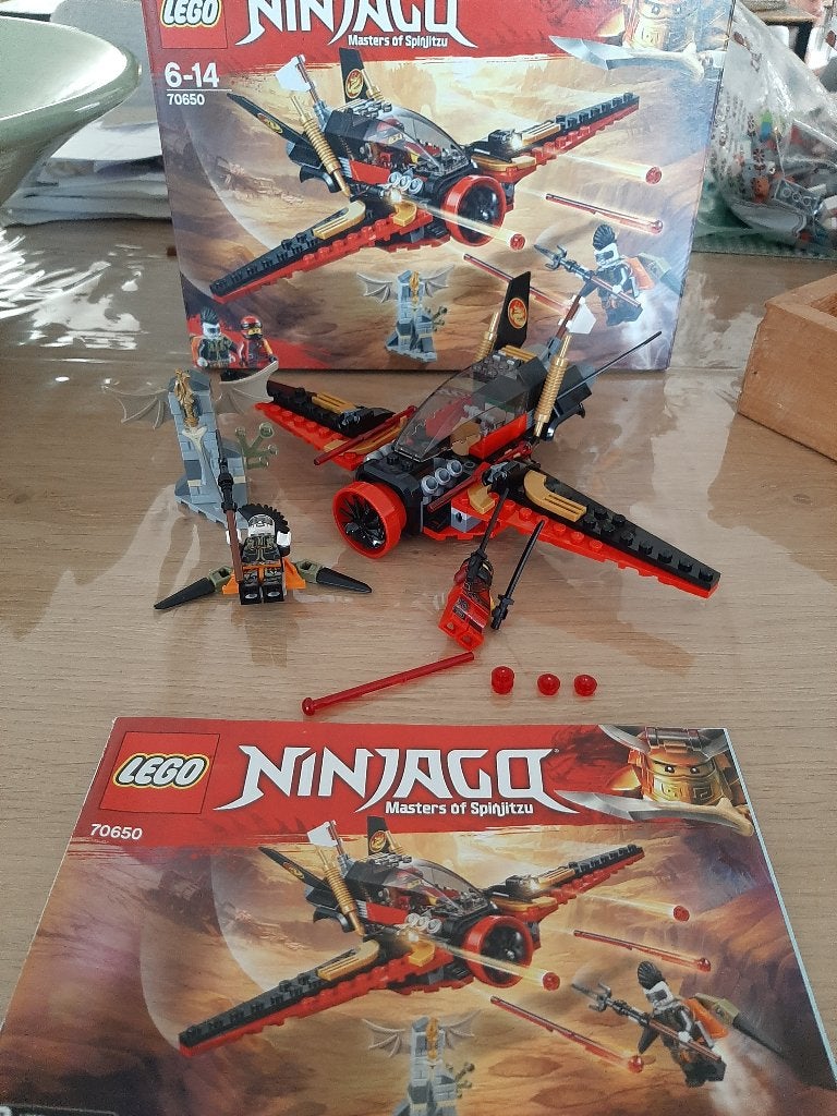 Lego Ninjago set 70650 Destiny's Wing, Lego, Ophalen of Verzenden, Zo goed als nieuw, Compleet