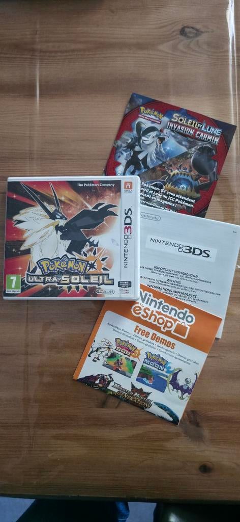 Jeu Nintendo 3DS - Pokémon Ultra-Soleil, Consoles de jeu & Jeux vidéo, Jeux | Nintendo 2DS & 3DS, Enlèvement