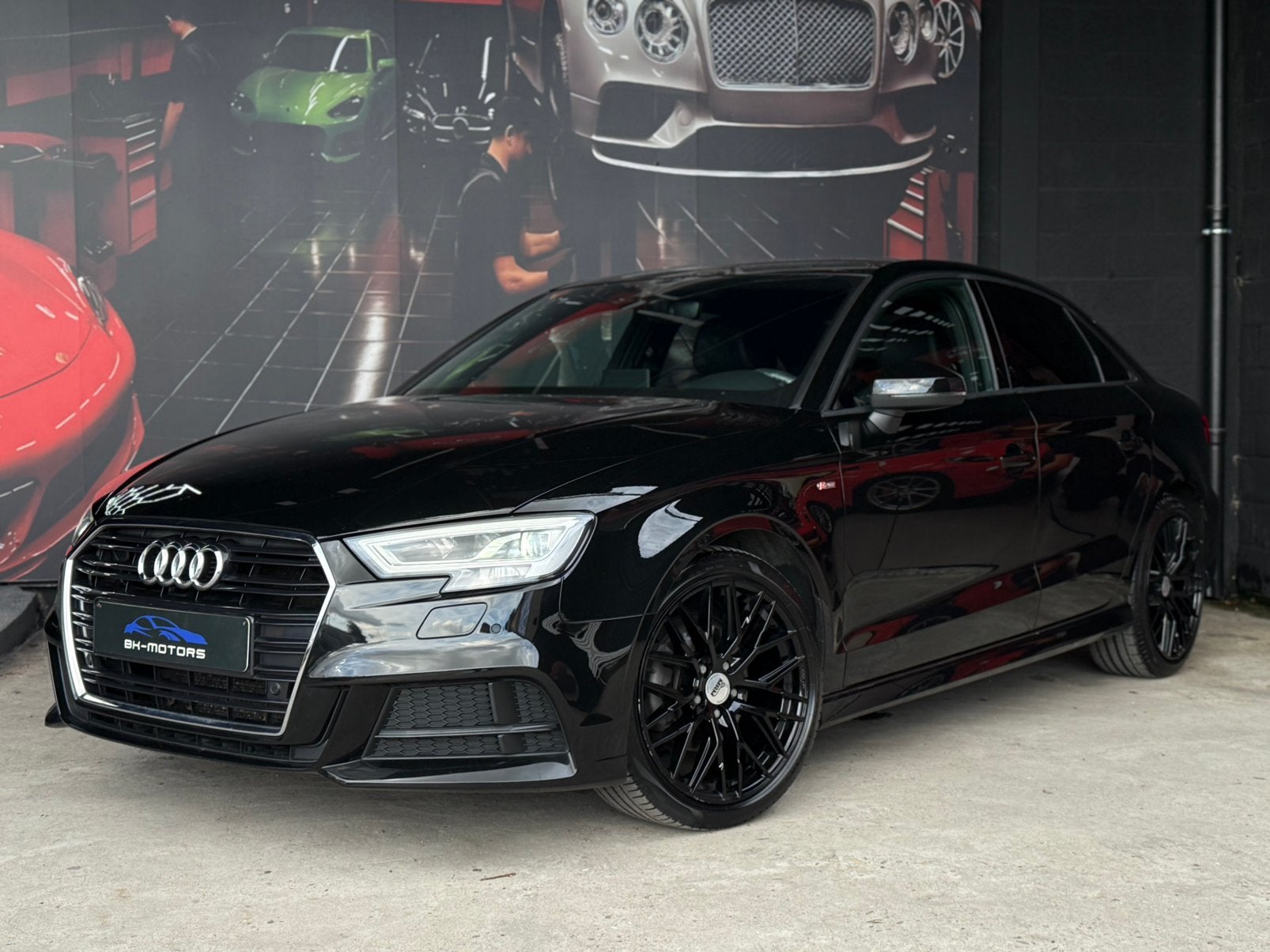 Audi A3 Sportback 30TFSI 2x S-LINE (EU6d-TEMP), Auto's, Zwart, Leder, Bedrijf, 3 cilinders
