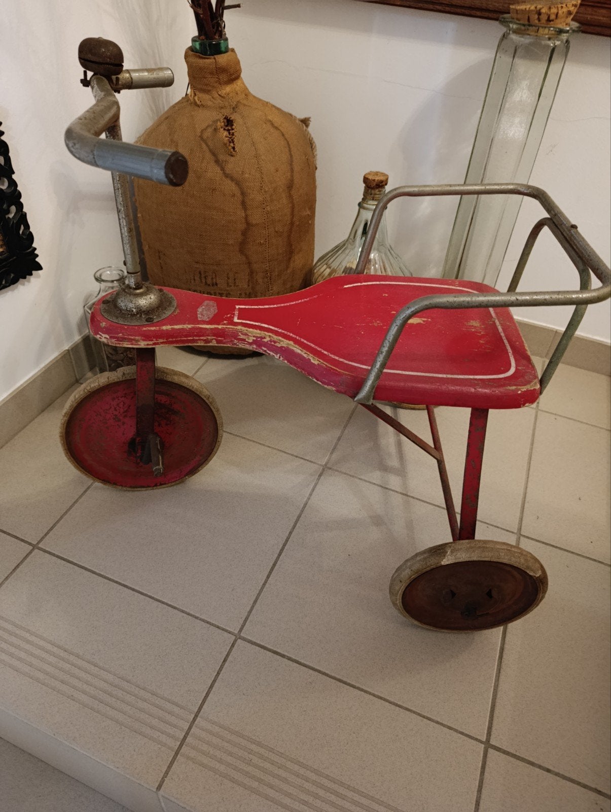 Ancien tricycle vintage années 50, Vélos & Vélomoteurs, Enlèvement ou Envoi