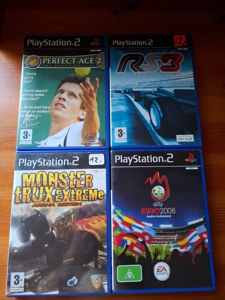 Ps2 games, Ophalen, Gebruikt