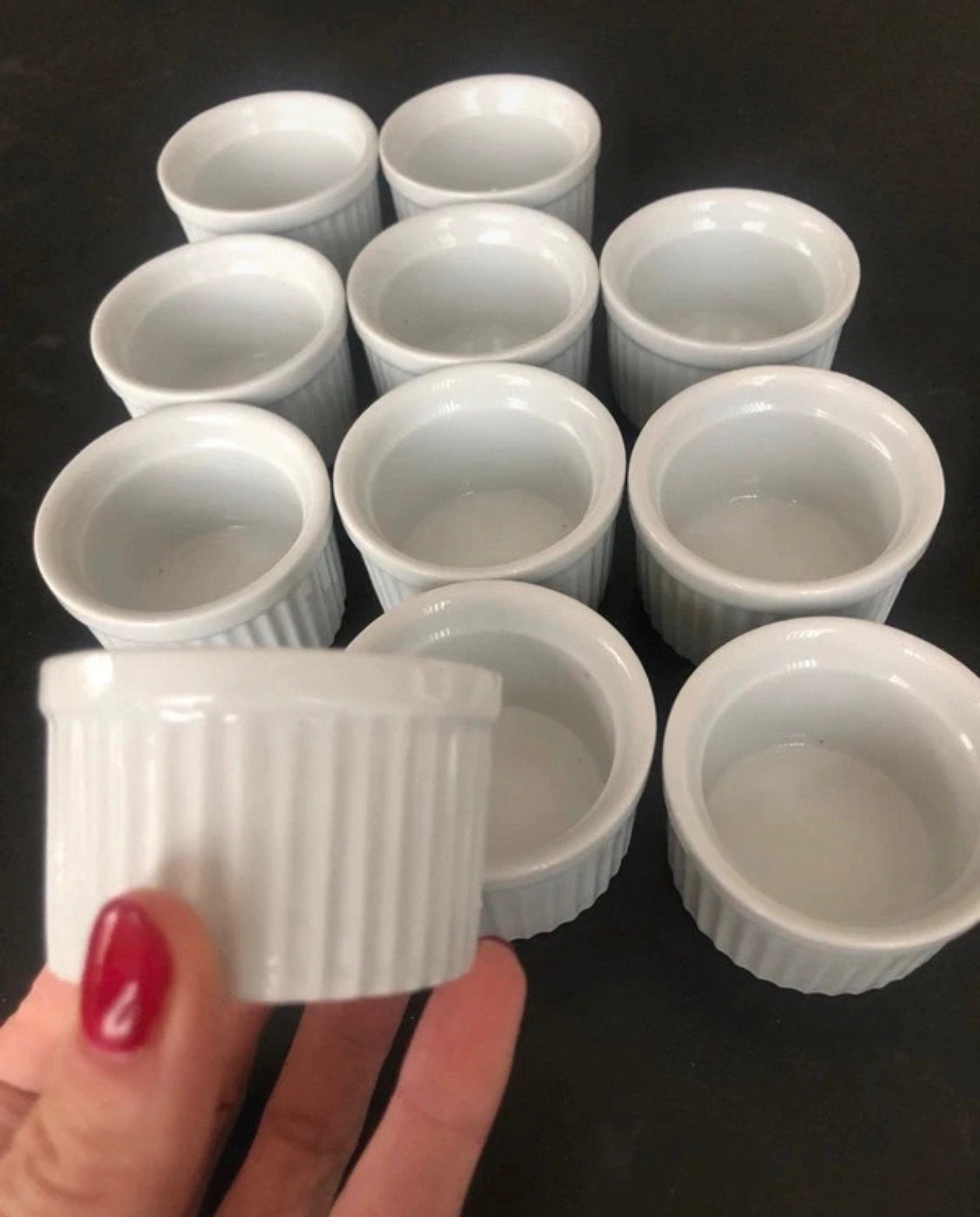 Amuse glaasjes, Ophalen, Zo goed als nieuw