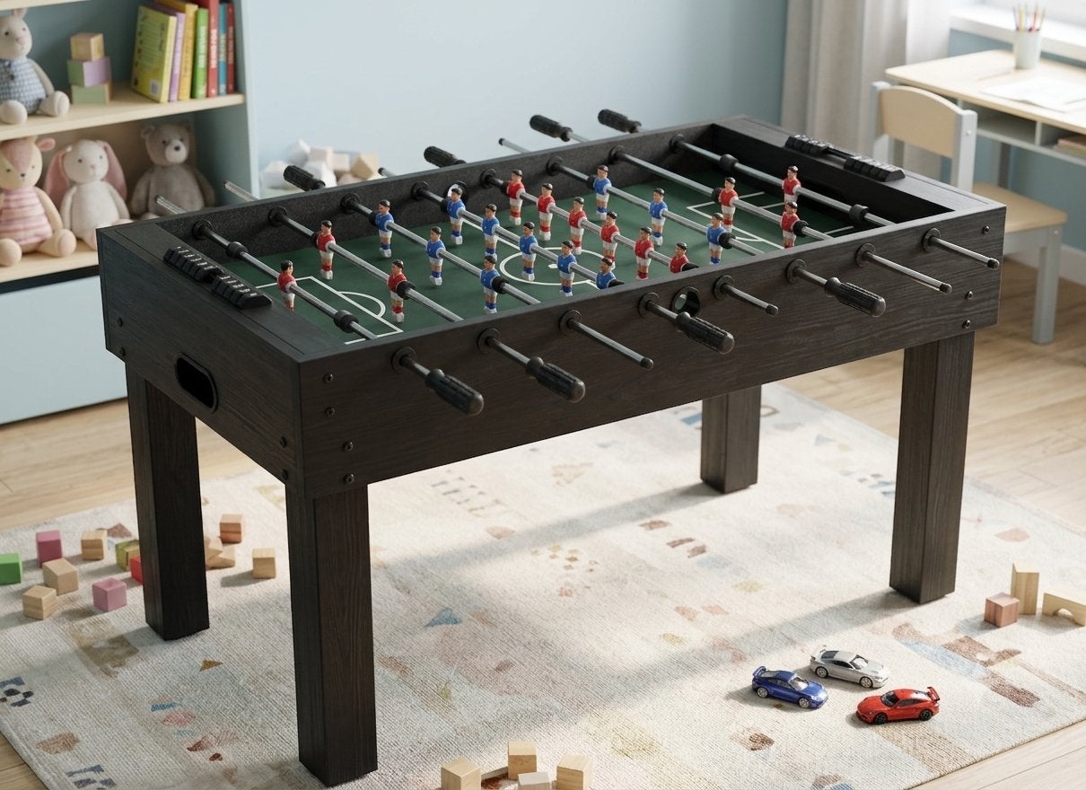 Kindertafelvoetbal/kicker in goede staat, Kinderen en Baby's, Speelgoed | Voetbaltafels, Gebruikt, Ophalen