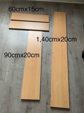 Legplanken decoratie 4 stuks, Doe-het-zelf en Bouw, Ophalen, Zo goed als nieuw