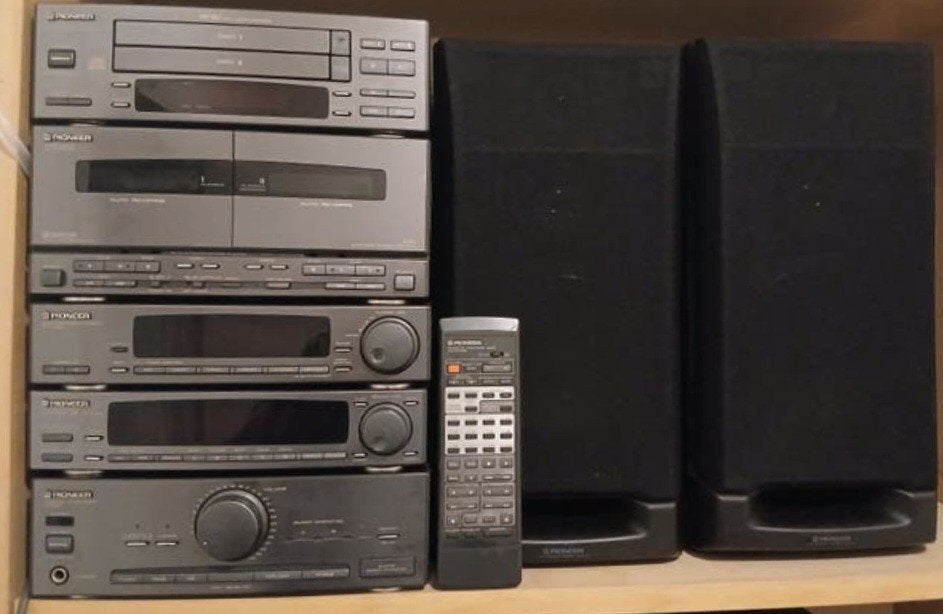 Magnifique jeu de composants PIONEER P510, TV, Hi-fi & Vidéo, Chaîne Hi-fi, Enlèvement, Haut-parleurs, Pioneer, Composants en vrac