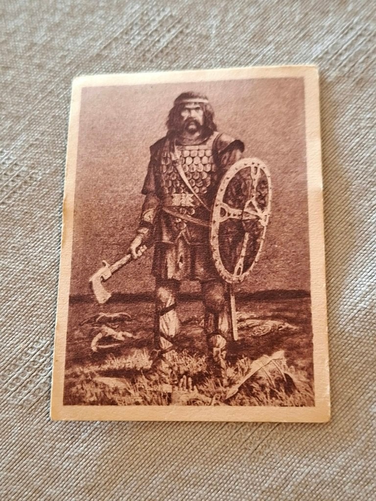 Prentje/Chromo : Karel Martel / Historia, Verzamelen, Gebruikt, Ophalen of Verzenden, Voor 1940, Prent