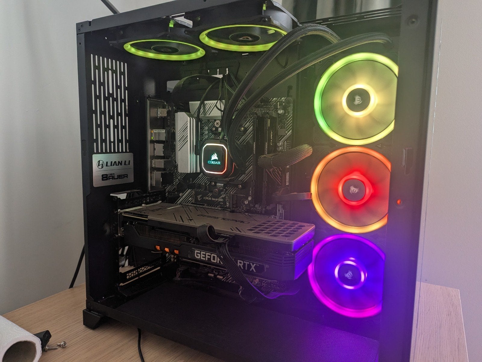 Krachtige gaming-pc - AMD R9 5900x/RTX 3080 - 32 GB RAM, Computers en Software, Ophalen, Gaming