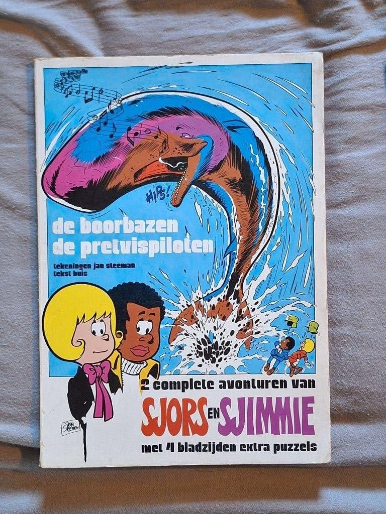 Sjors en Sjimmie: 2 complete avonturen, Boeken, Eén stripboek, Ophalen of Verzenden, Zo goed als nieuw