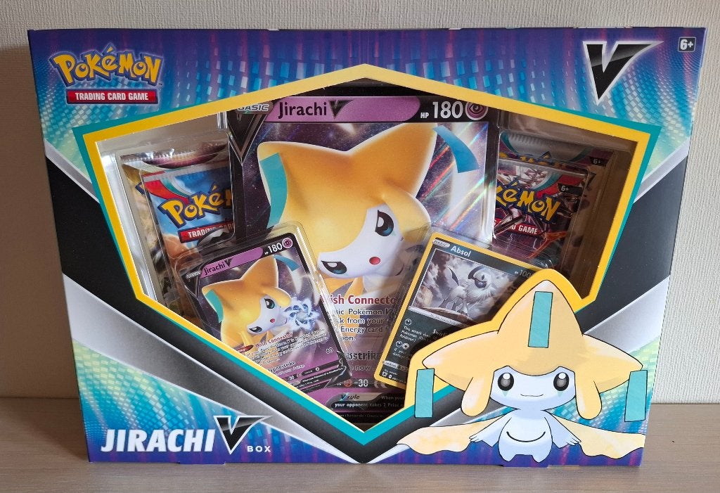 Pokémon sealed Jirachi V box, Ophalen of Verzenden, Nieuw, Overige typen