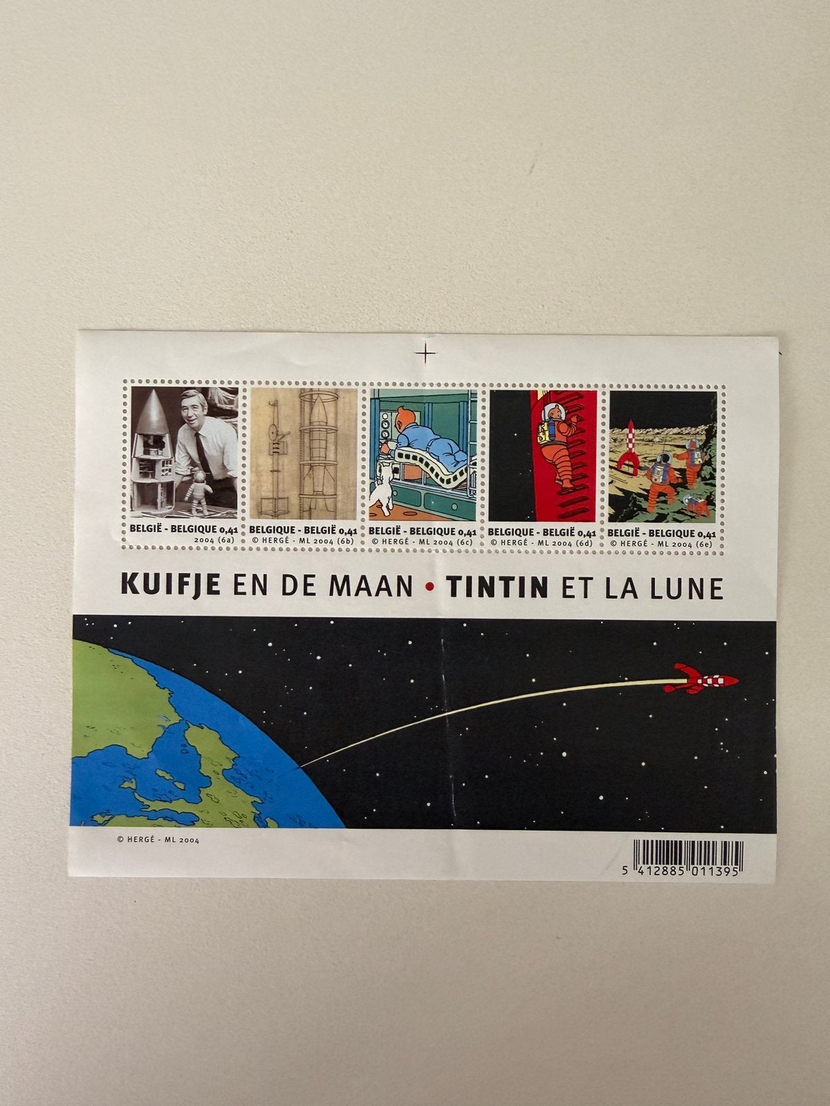 Kuifje en de maan, Ophalen of Verzenden