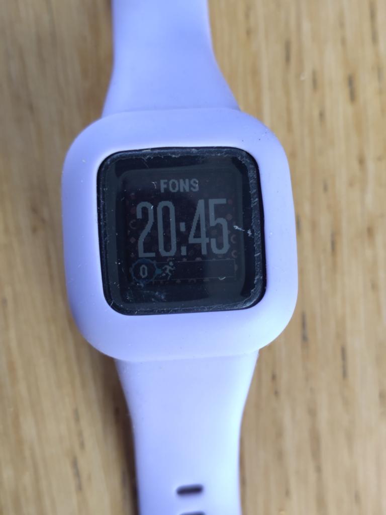 Garmin Vivofit jr.3, Ophalen