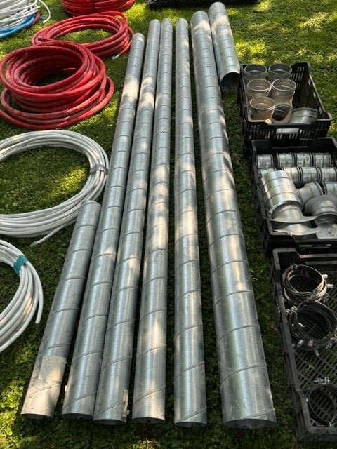 Spirobuis met hulpstukken, Ophalen, Nieuw, Afzuiger
