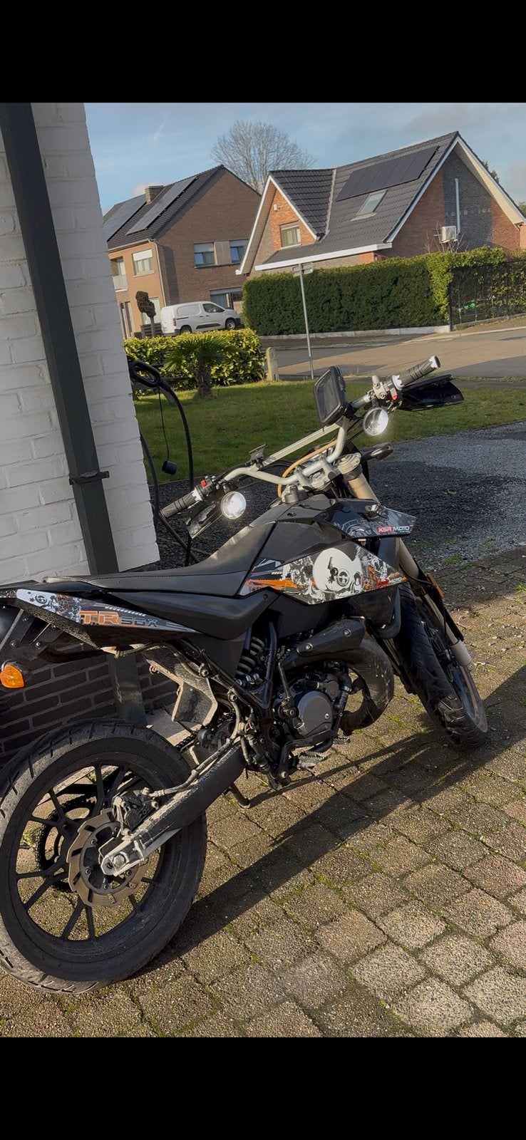 Ksr tr 50x, Fietsen en Brommers, Brommers | Derbi, Ophalen, 6 versnellingen, Gebruikt, 49 cc