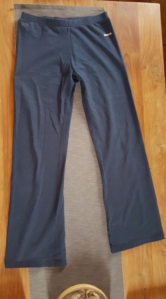 REEBOK pantalon sport taille S bleu foncé, Blauw, Ophalen of Verzenden, Maat 36 (S), Lang