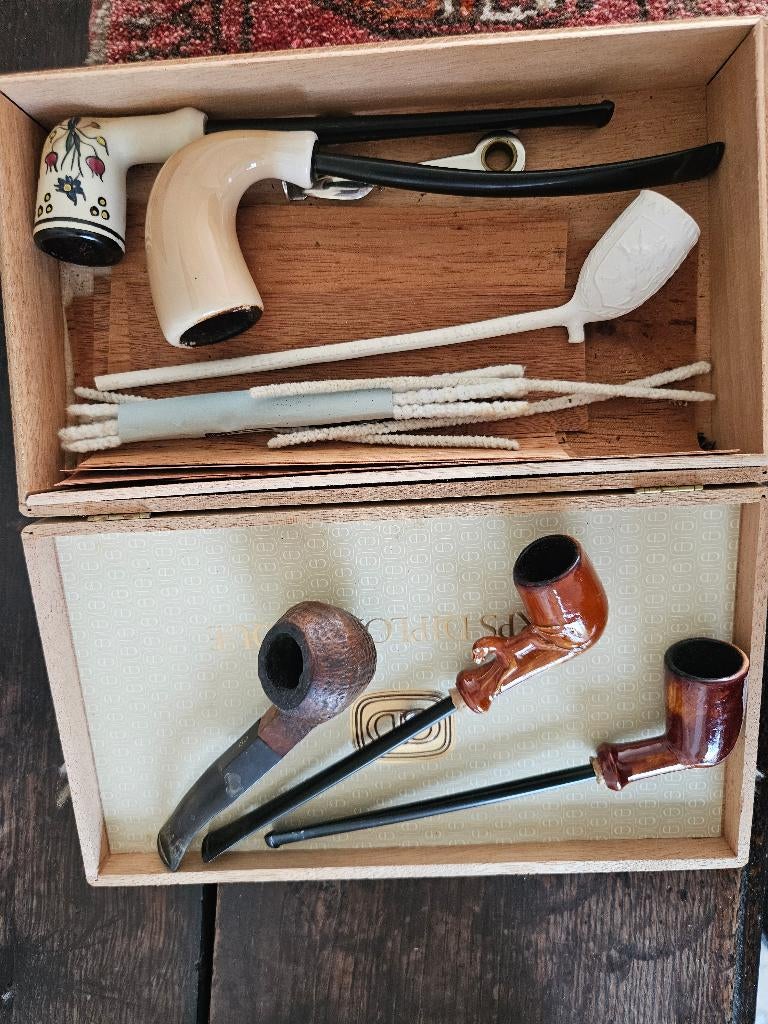Oude tabakspijpen, Antiek en Kunst, Ophalen