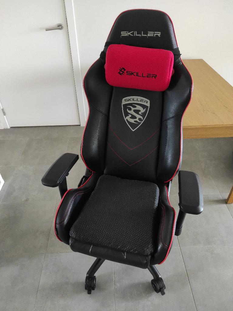 Gaming chair Sharkoon SKILLER SGS3, Huis en Inrichting, Bureaustoelen, Gebruikt, Bureaustoel, Zwart, Gaming bureaustoel, Ophalen