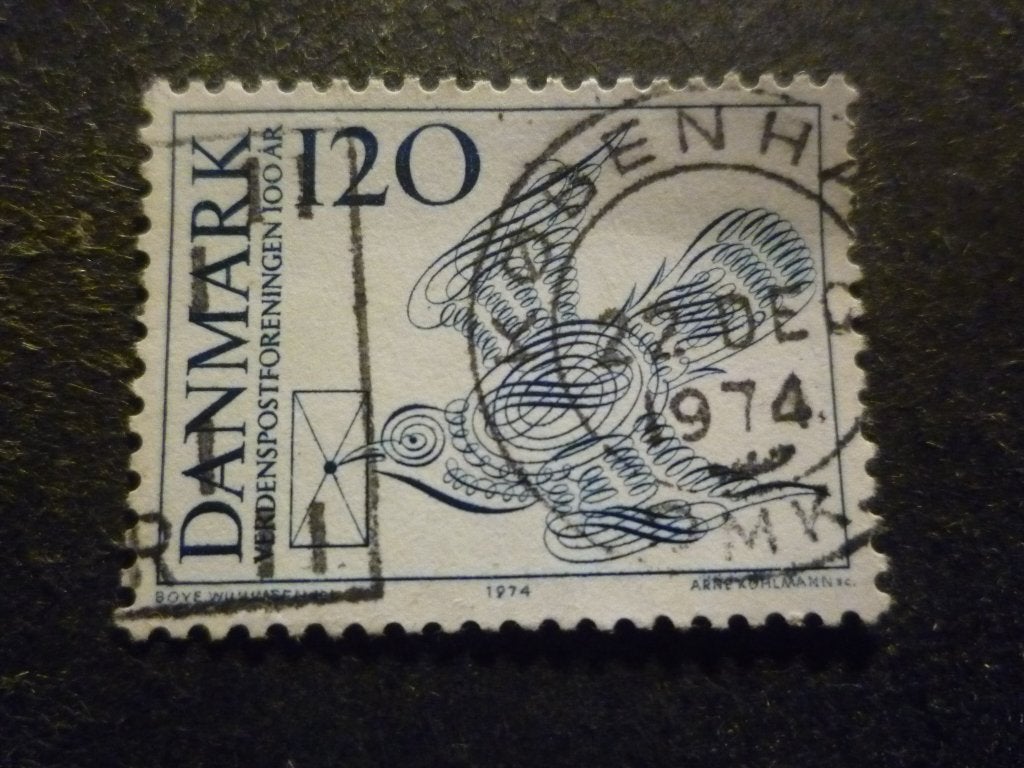 Denemarken/Danemark 1974 Mi 579(o) Gestempeld/Oblitéré, Postzegels en Munten, Postzegels | Europa | Scandinavië, Verzenden, Denemarken