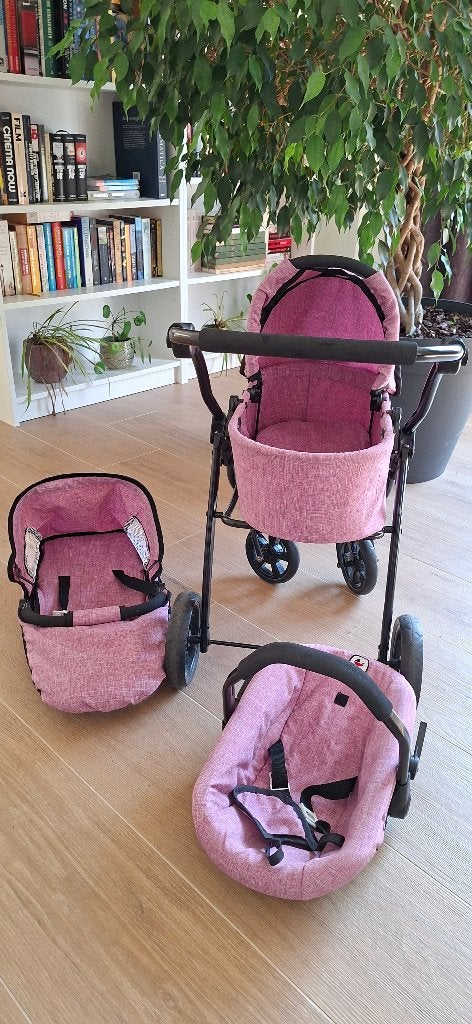 Poppenwagen Bayer Chic 3 in 1, Kinderen en Baby's, Ophalen, Gebruikt