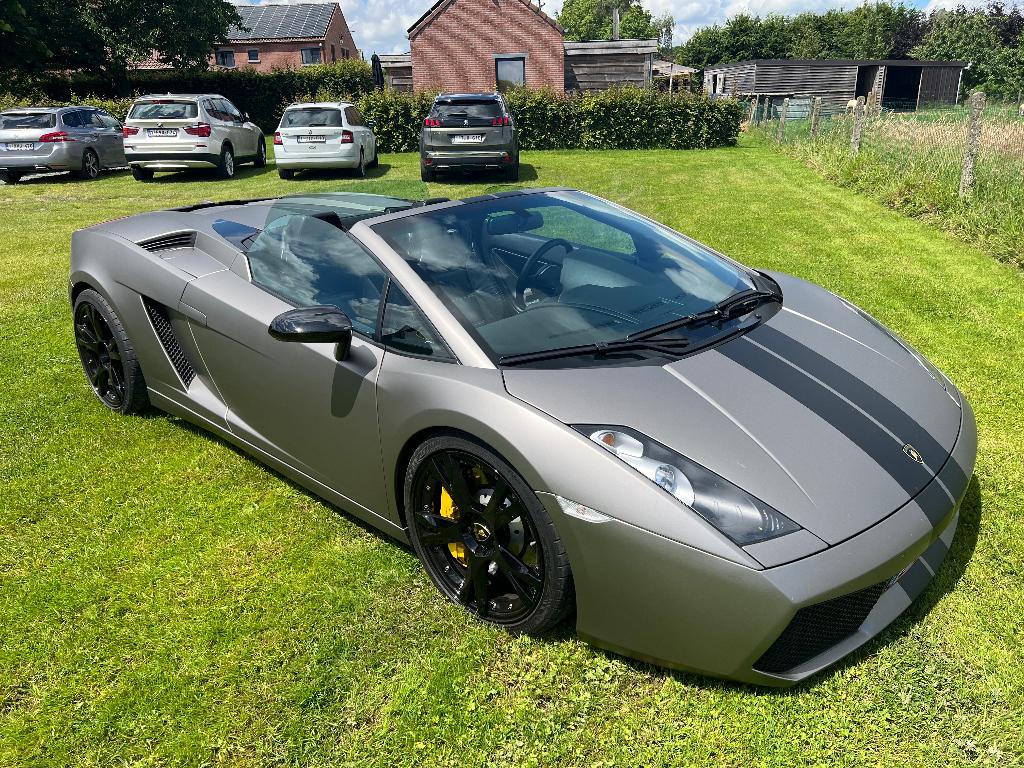 Lamborghini gallardo spyder, Autos, Cuir, Achat, 560 kW, 5000 cm³