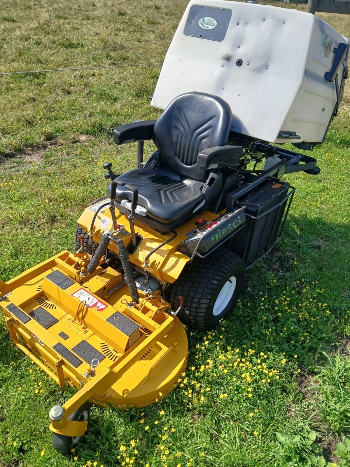 Zitmaaier Walker opvang of mulcher, Tuin en Terras, Ophalen